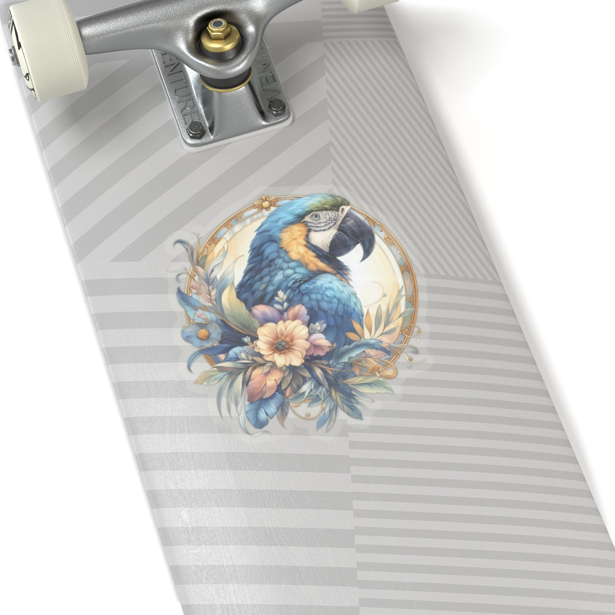 Macaw Parrot Sticker Kiss-Cut Sticker Single Sticker Bird Wildlife Tropical bird parrot painting parrot art wild rain forest Bird lover