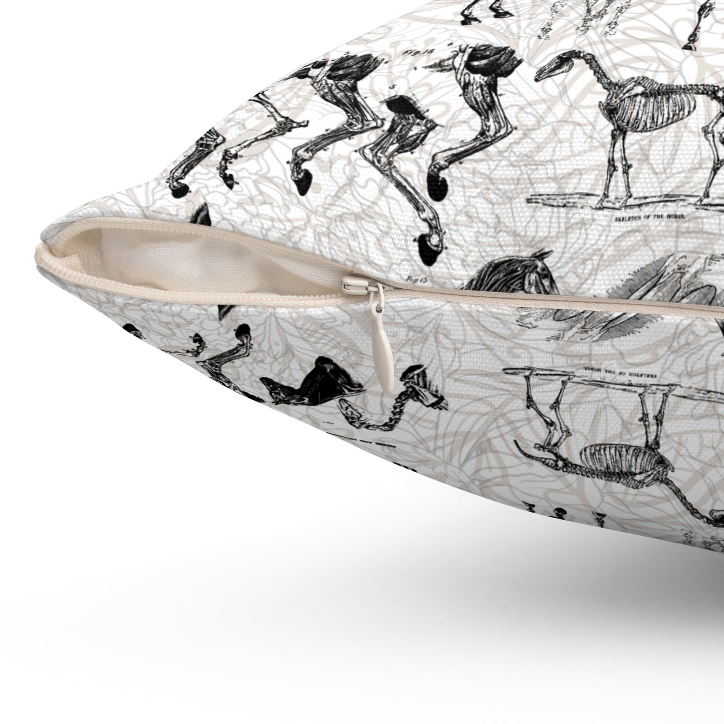 Spun Polyester Square Pillow