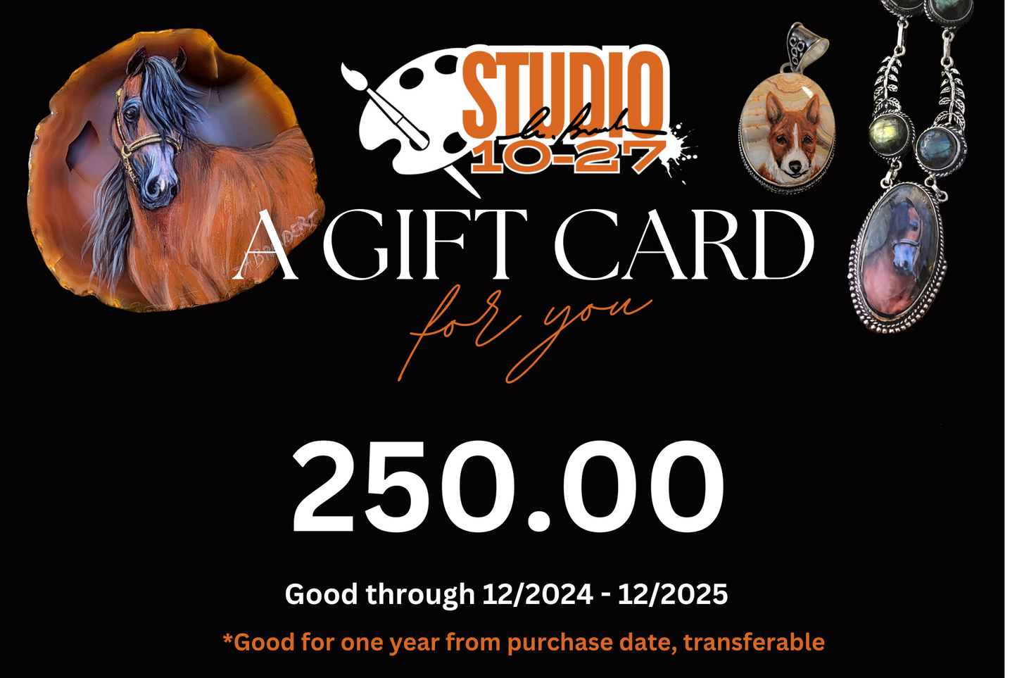 Studio 10-27 Gift Card