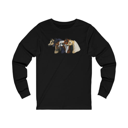 Arabian horse shirt Long Sleeve Tee gift for horse lover owner equestrian veterinarian vet tech trainer horse shirt sweater tee T-shirt