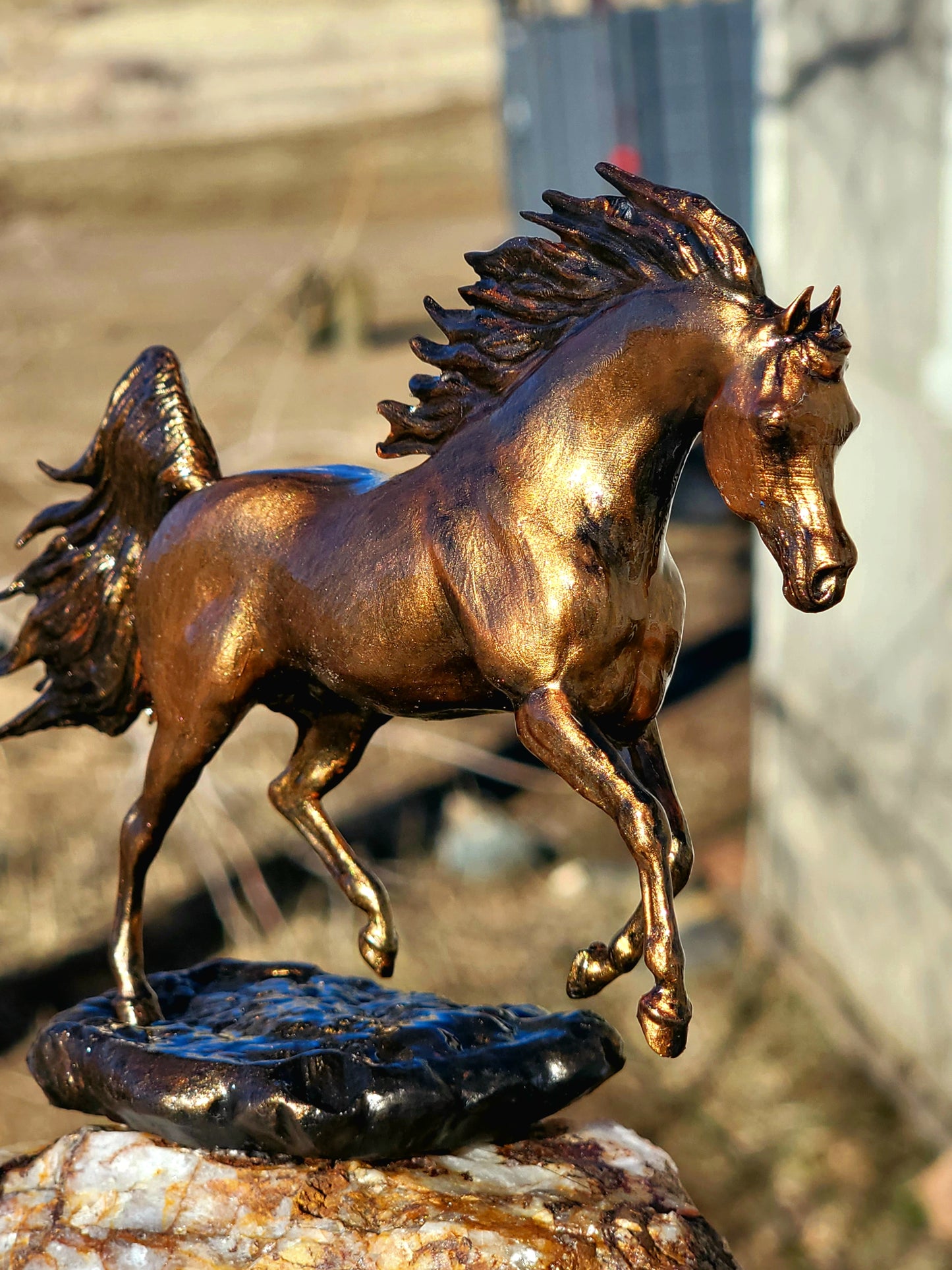 Patanjali Arabian Stallion Sculpture