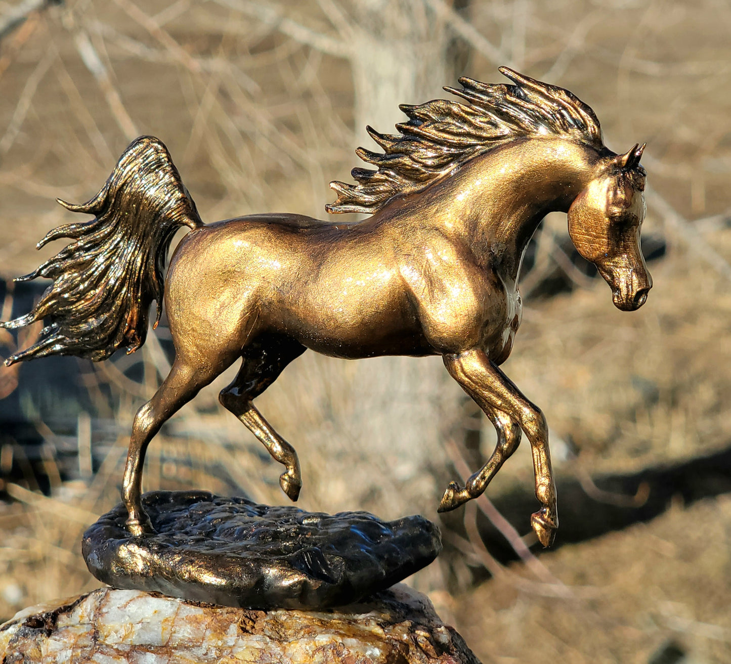 Patanjali Arabian Stallion Sculpture