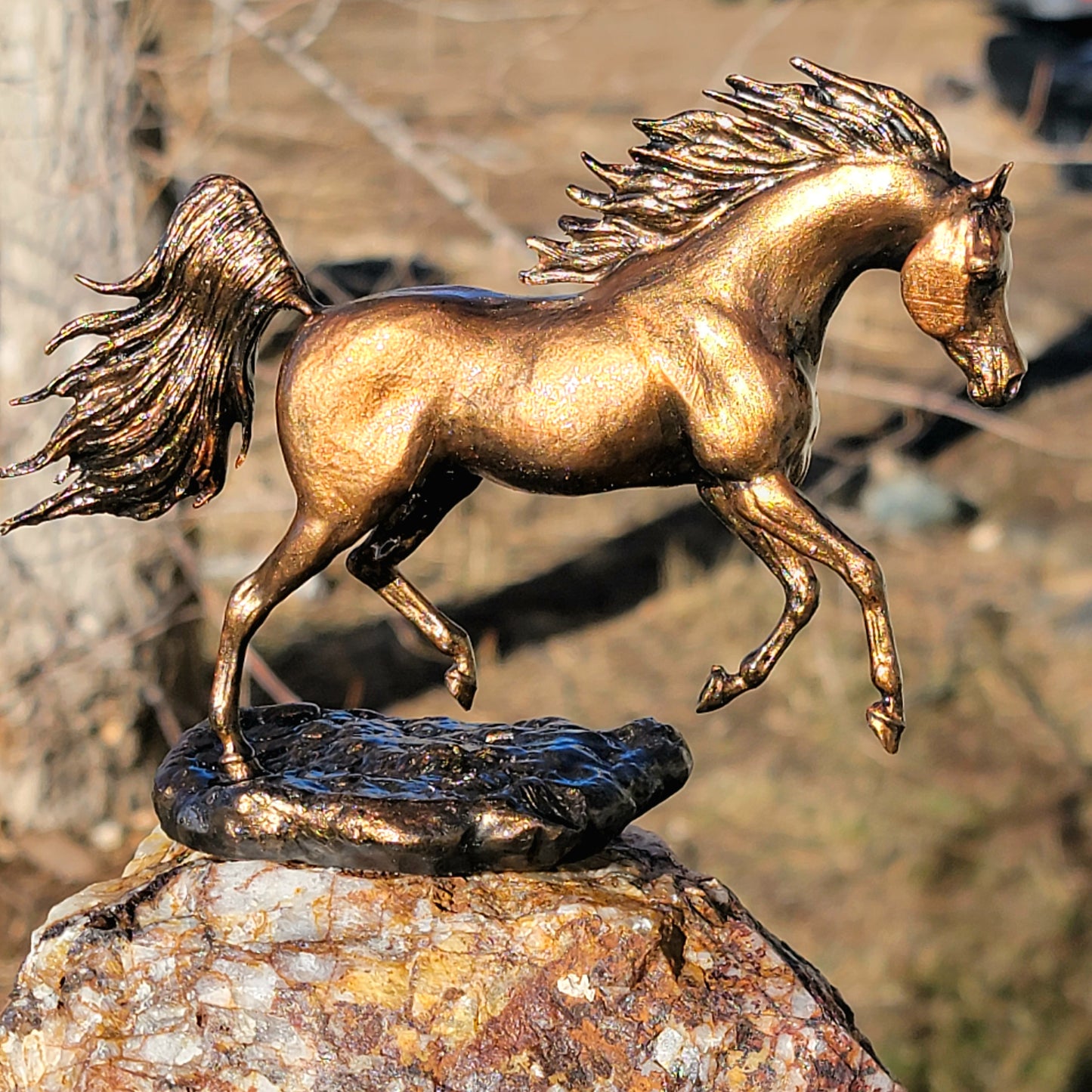 Patanjali Arabian Stallion Sculpture