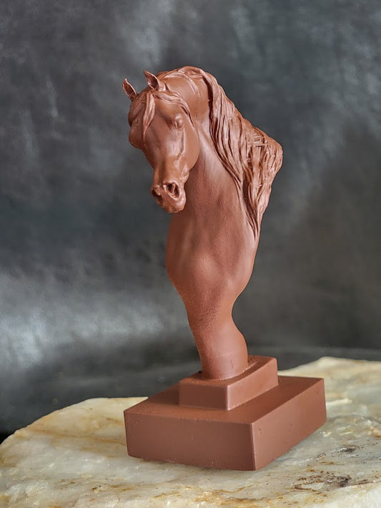 Arabian Horse Bust "Marwan" Unpainted