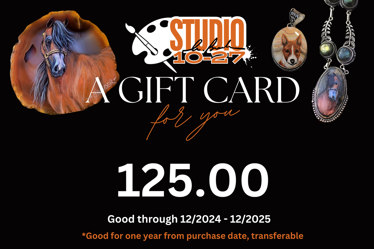 Studio 10-27 Gift Card