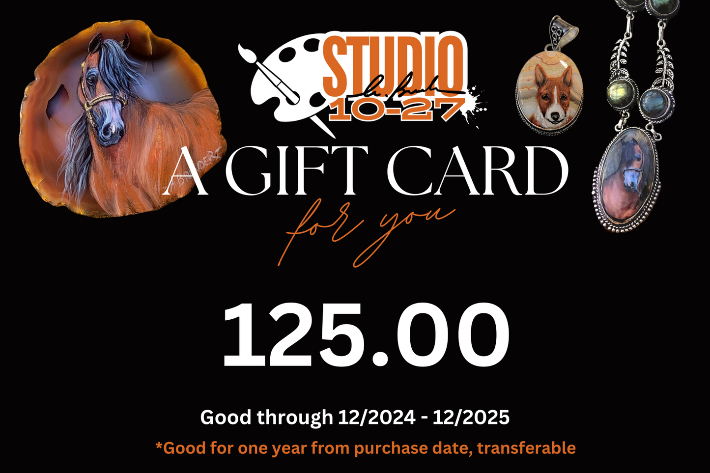 Studio 10-27 Gift Card