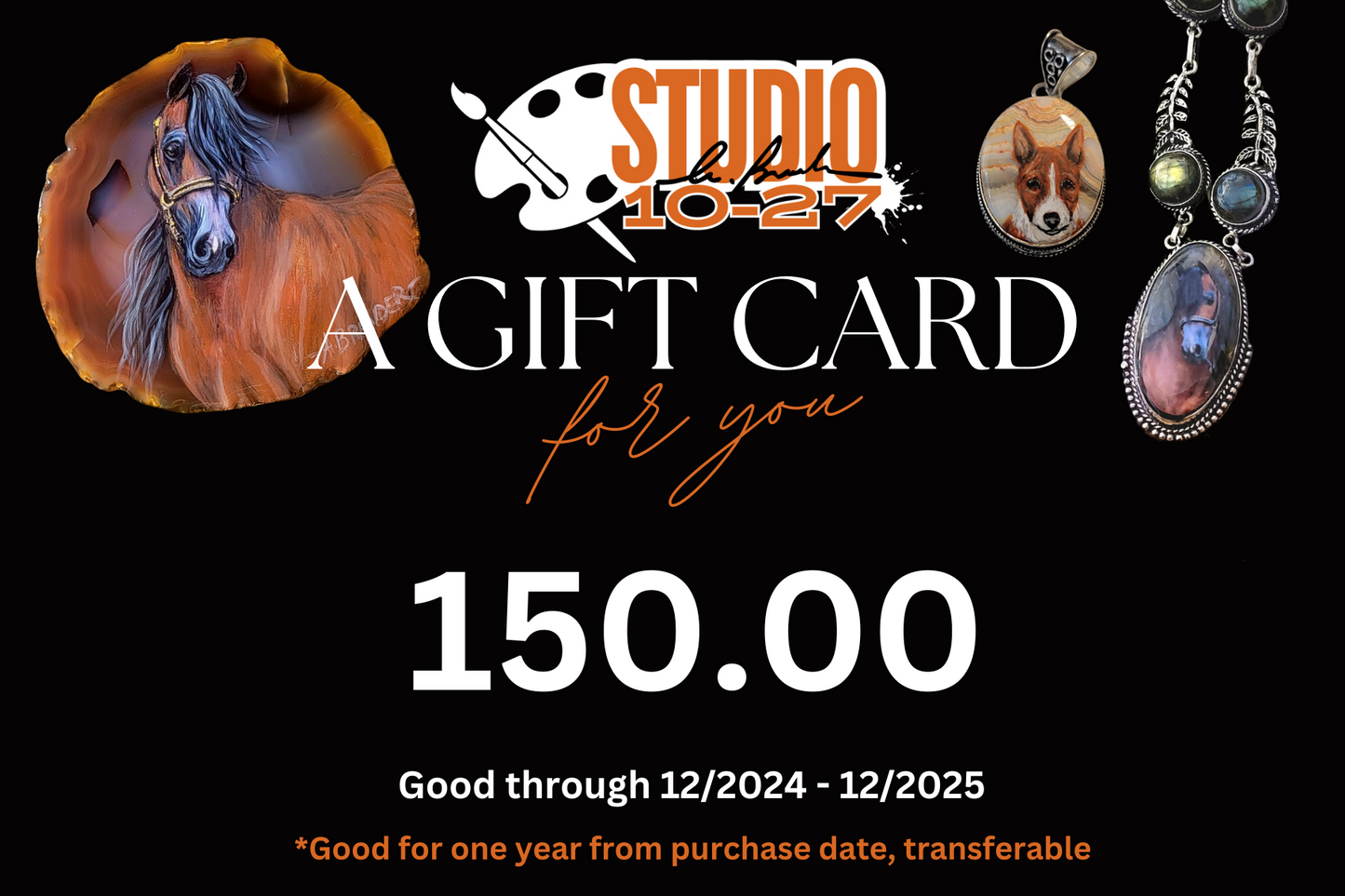 Studio 10-27 Gift Card