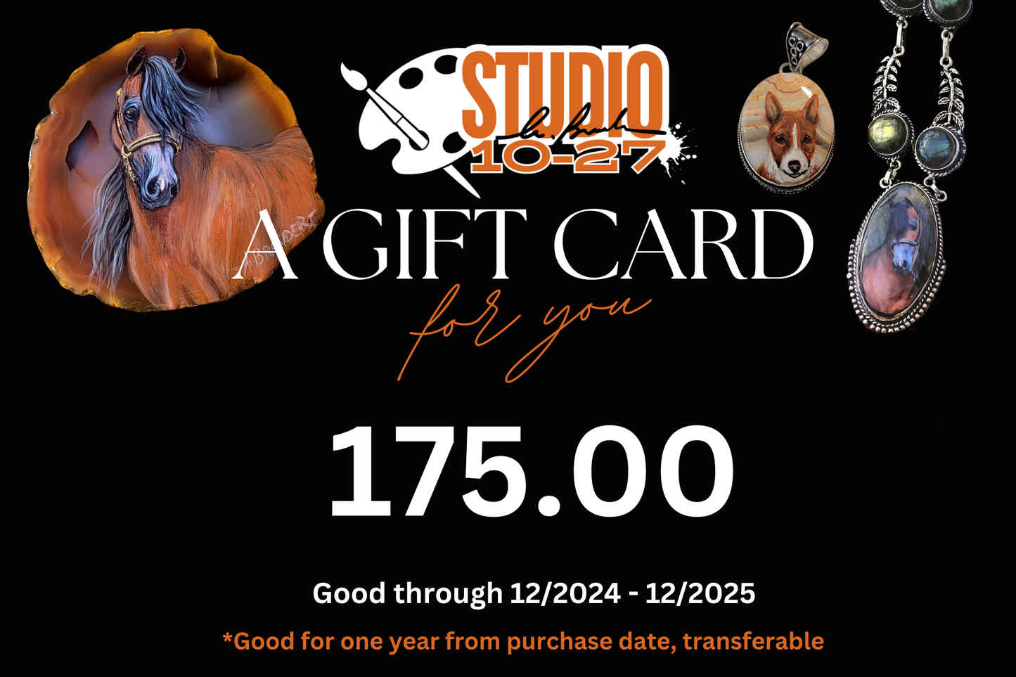 Studio 10-27 Gift Card