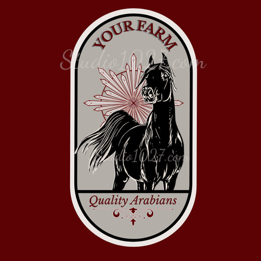 Arabian Horse Farm Logo