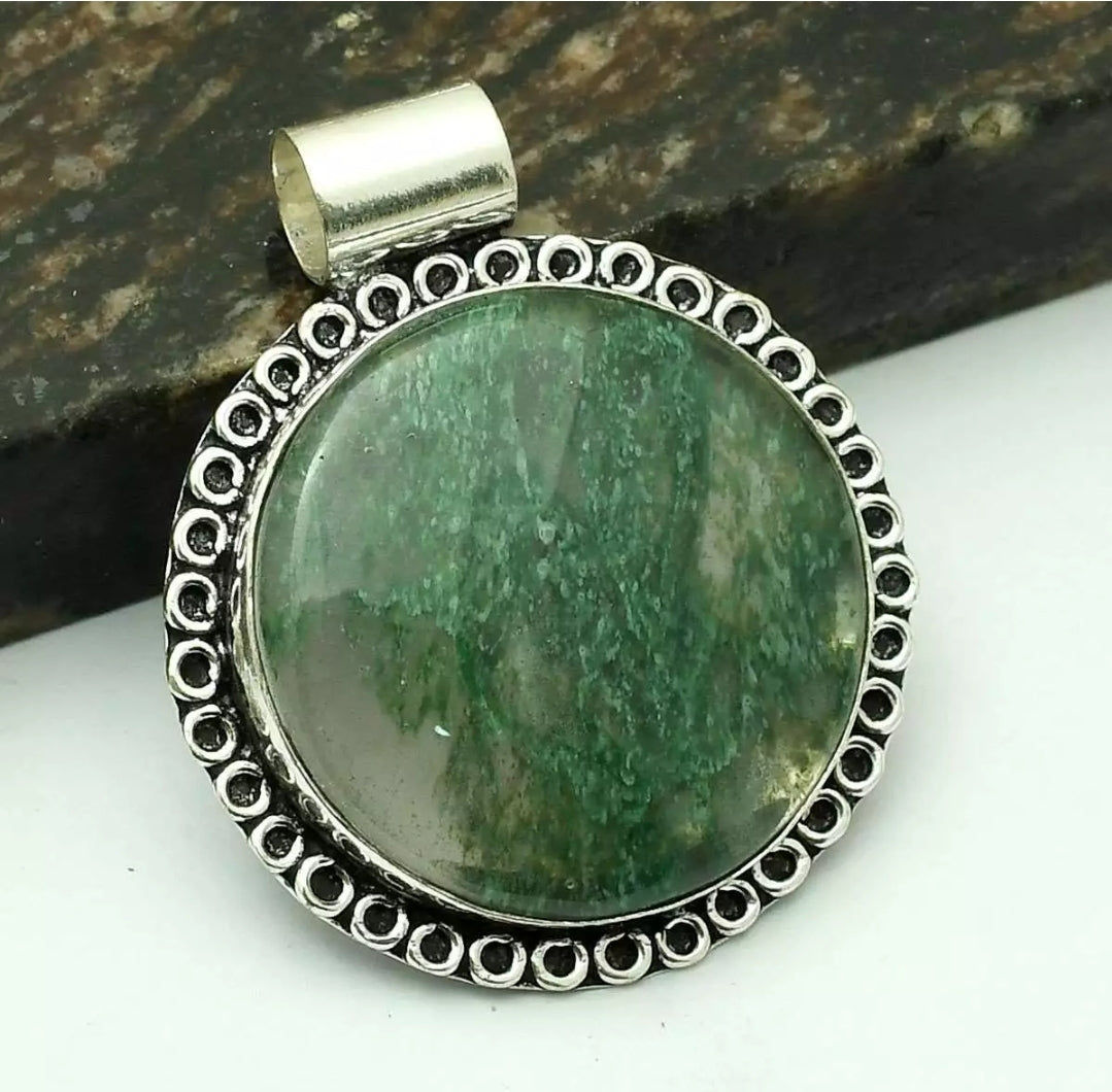 Photo on sterling silver gemstone jewelry