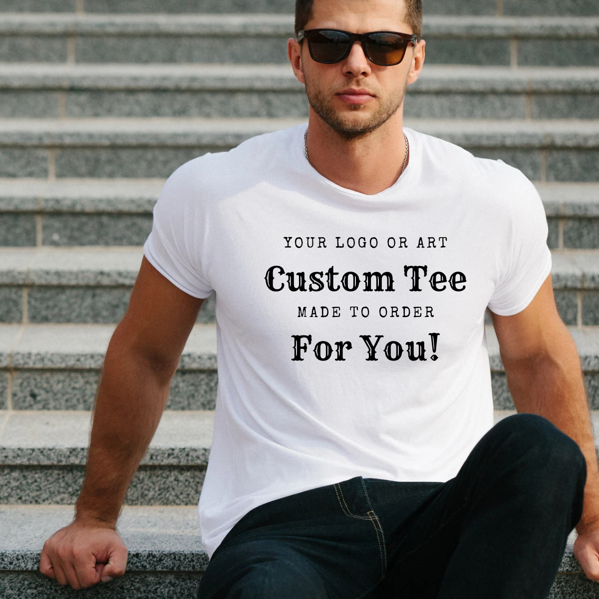 Custom T-shirt made to order Your Logo or Art