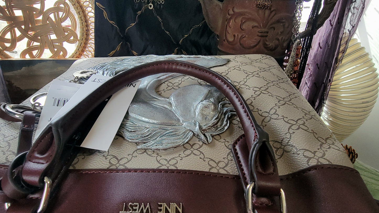 Beautiful Nine West Arabian Horse handbag