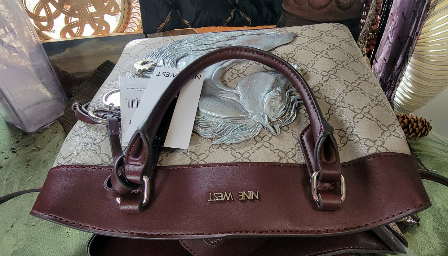 Beautiful Nine West Arabian Horse handbag