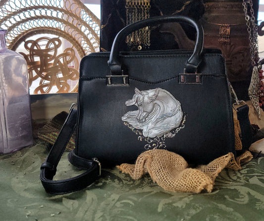 BLACK Arabian Horse handbag New with tags