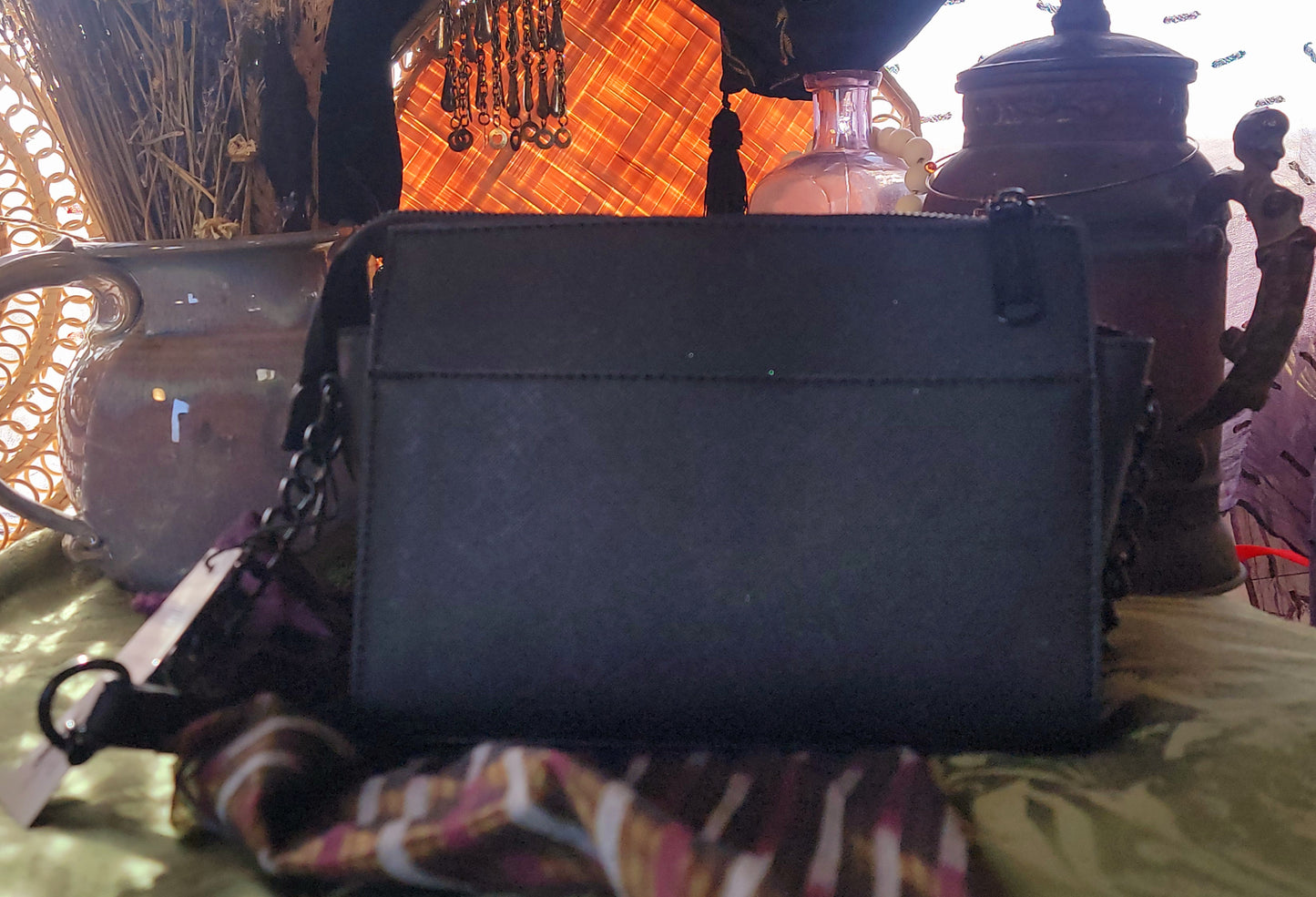 STEVE MADDEN Hand Painted Arabian Horse Hand Bag