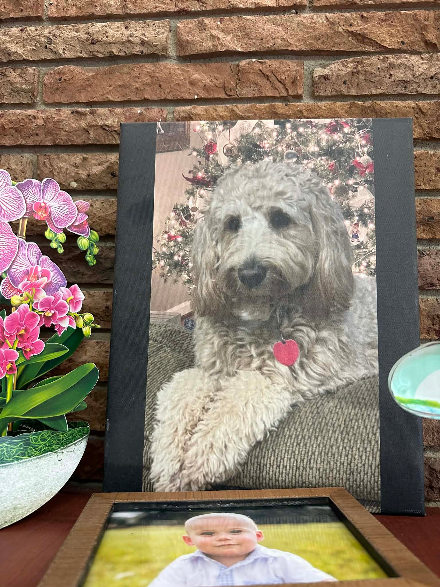 Poodle custom necklace reservation for Brittany