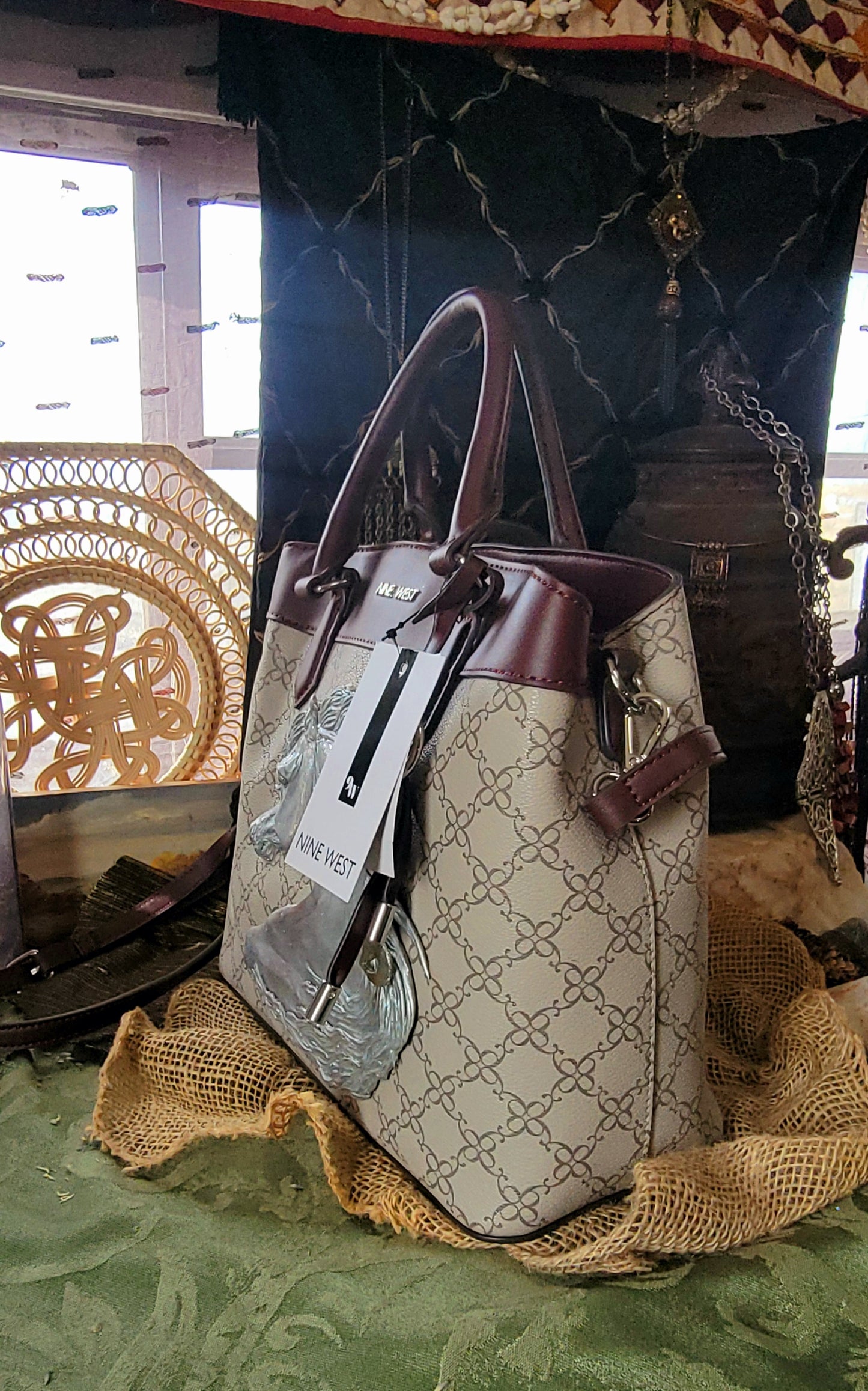 Beautiful Nine West Arabian Horse handbag