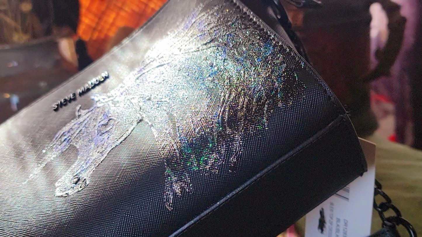 STEVE MADDEN Hand Painted Arabian Horse Hand Bag